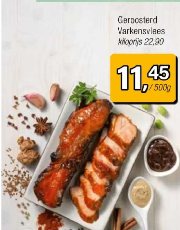 Aanbieding: Geroosterd Varkensvlees