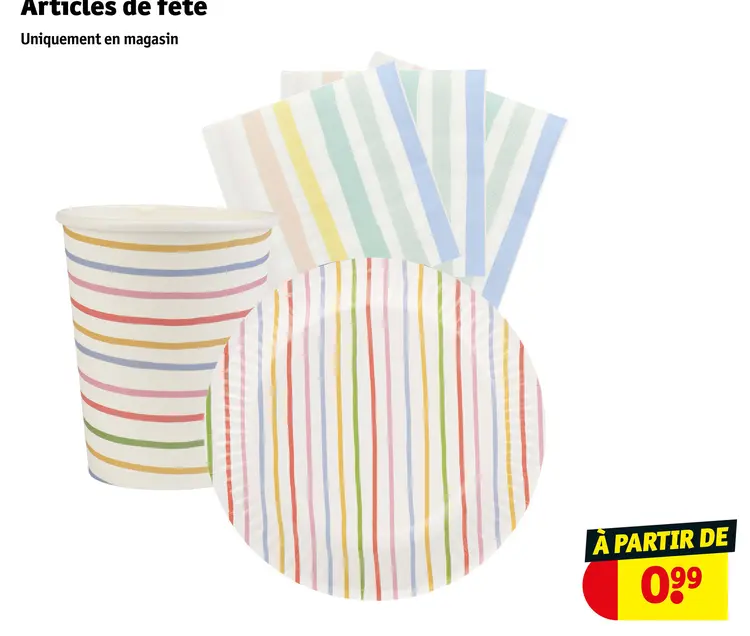 Offre: Articles de fête