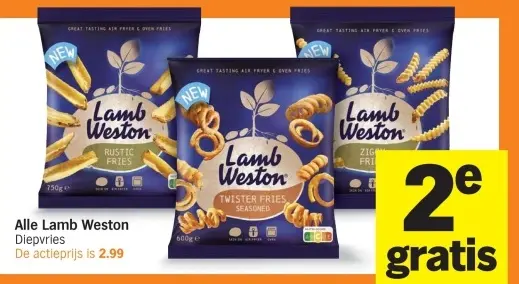 Aanbieding: Lamb Weston Diepvries