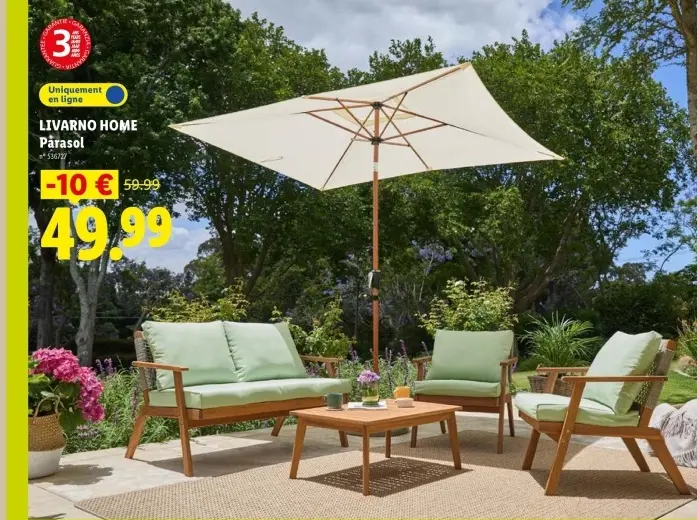 Offre: Parasol