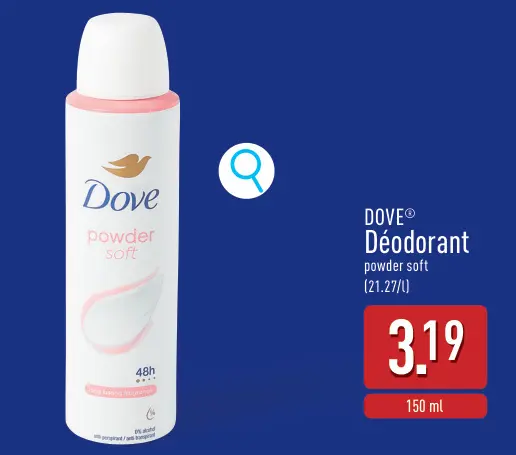 Offre: Déodorant powder soft