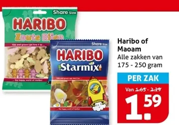 Aanbieding: Haribo of Maoam