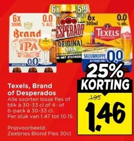 Aanbieding: Texels, Brand of Desperados