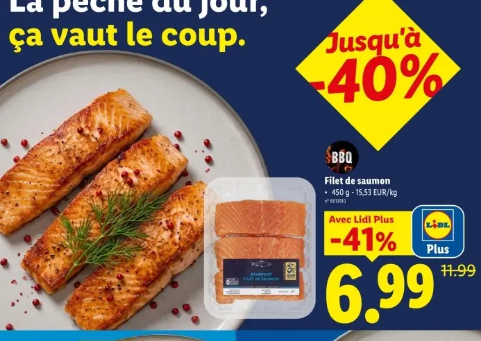 Offre: Filet de saumon