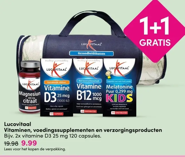 Aanbieding: Vitaminen, voedingssupplementen en verzorging