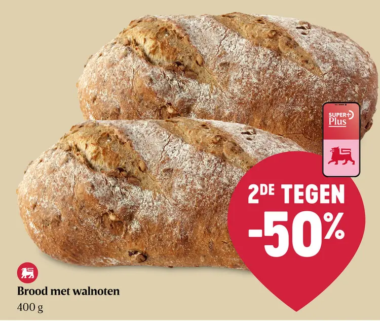 Promotie: Brood met walnoten
