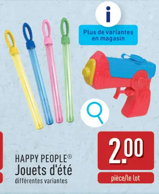 Offre: Jouets d'été
