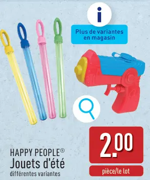 Offre: Jouets d'été