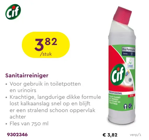 Aanbieding: Sanitairreiniger
