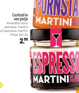 Aanbieding: Cocktail in een potje