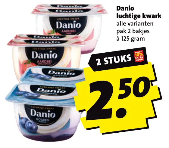 Aanbieding: Danio luchtige kwark