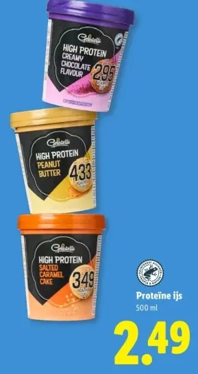 Aanbieding: Proteïne ijs