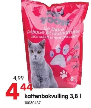 Aanbieding: kattenbakvulling