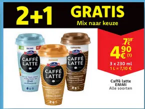 Aanbieding: Caffé Latte EMMI