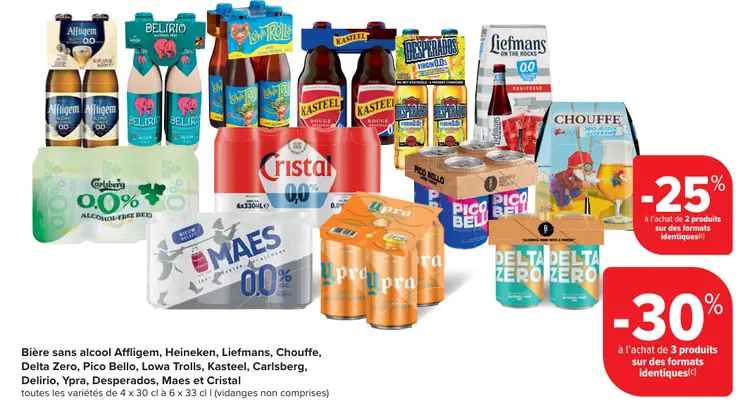 Offre: Bière sans alcool