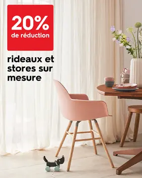 Offre: rideaux et stores sur mesure