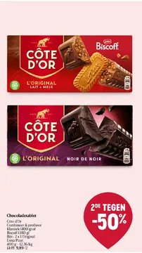 Aanbieding: Chocoladetablet