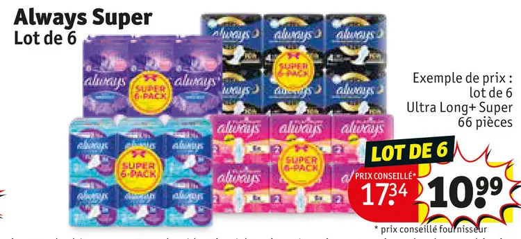 Offre: Always Super