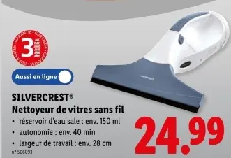 Offre: Nettoyeur de vitres sans fil