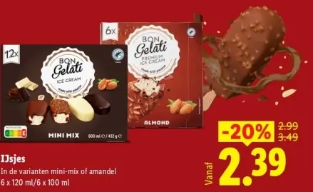 Aanbieding: IJsjes