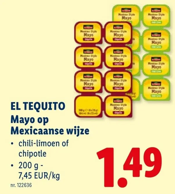 Promotie: Mayo op Mexicaanse wijze