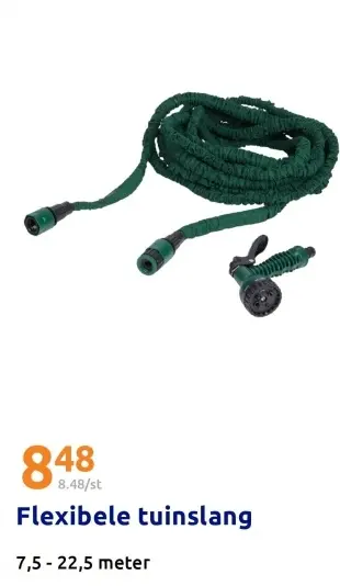 Promotie: Flexibele tuinslang