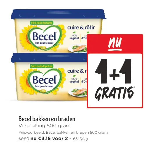 Promotie: Becel bakken en braden