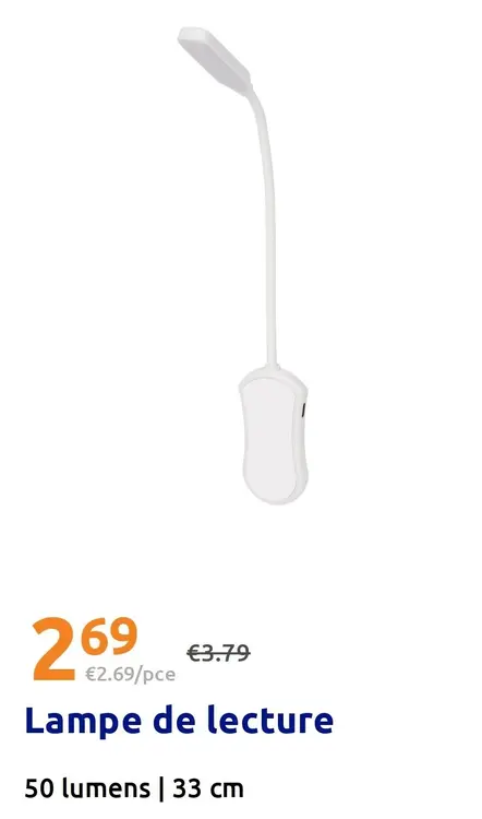 Offre: Lampe de lecture