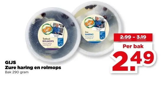 Aanbieding: Zure haring en rolmops