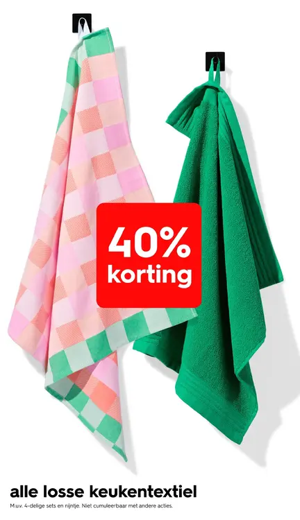 Promotie: Alle losse keukentextiel