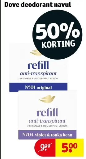 Aanbieding: deodorant navul
