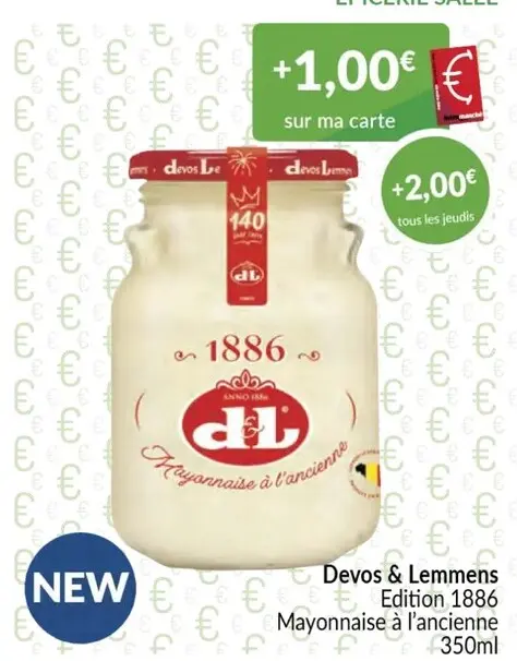Offre: Mayonnaise à l'ancienne