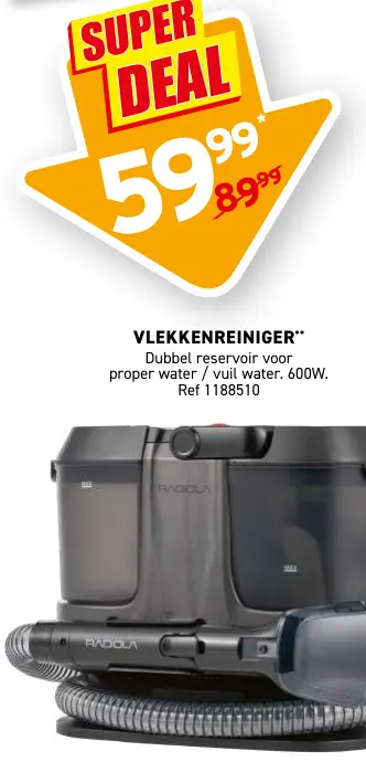 Promotie: Radiola Vlekkenreiniger
