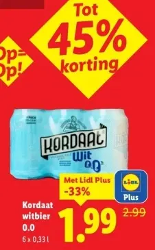Aanbieding: Kordaat witbier