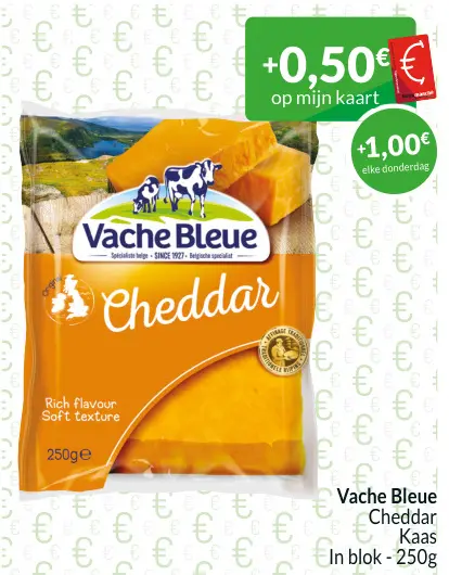Aanbieding: Cheddar Kaas in blok