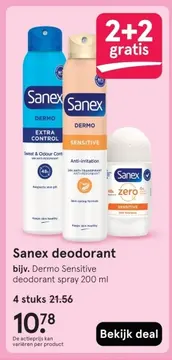 Aanbieding: Sanex deodorant