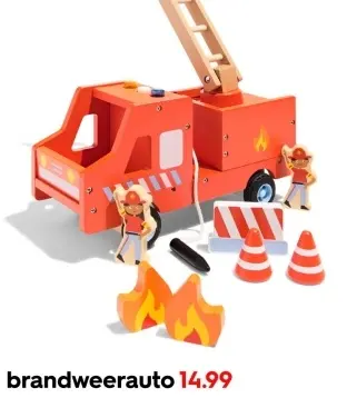 Aanbieding: brandweerauto