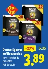 Aanbieding: Koffiecapsules