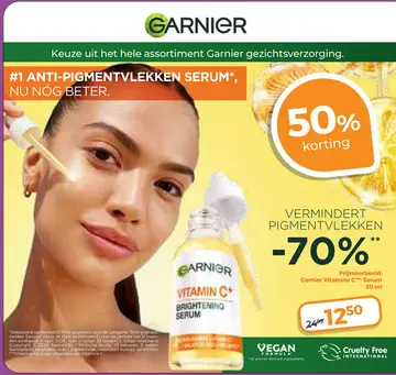 Aanbieding: Garnier Vitamine C*** Serum