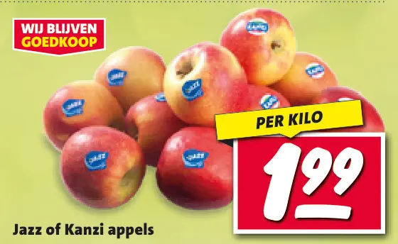 Aanbieding: Jazz of Kanzi appels