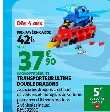 Promotie: Transporteur Ultime Double Dragons