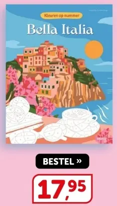 Aanbieding: Kleurboek Bella Italia