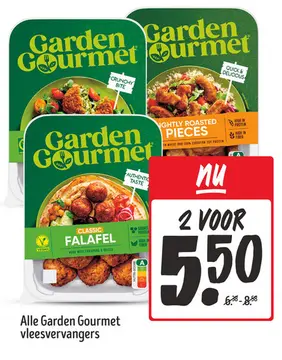 Aanbieding: Alle Garden Gourmet vleesvervangers