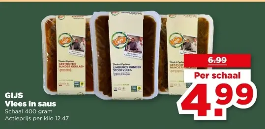 Aanbieding: GIJS Vlees in saus
