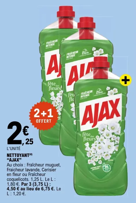 Promotie: Nettoyant "AJAX"