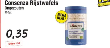Aanbieding: Consenza Rijstwafels