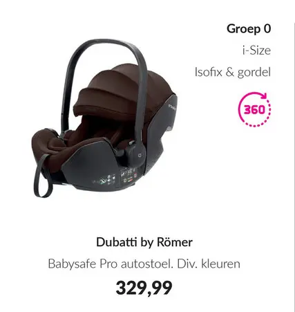 Aanbieding: Babysafe Pro autostoel