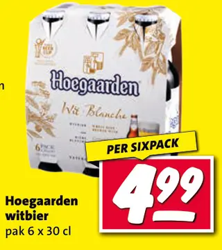 Aanbieding: Hoegaarden witbier