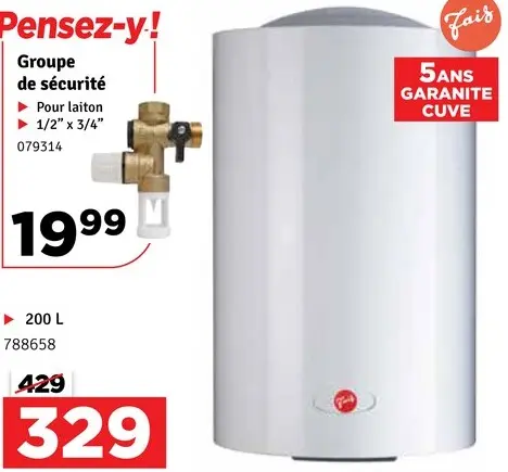 Offre: Mitigeurs salle de bain et douche