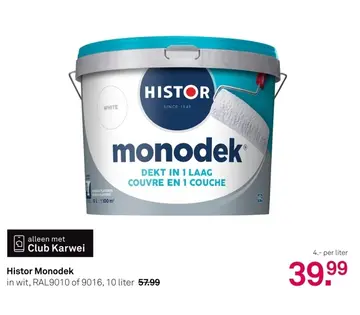 Aanbieding: Histor Monodek